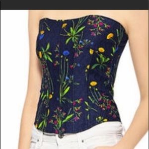 Marissa Webb Floral Corset